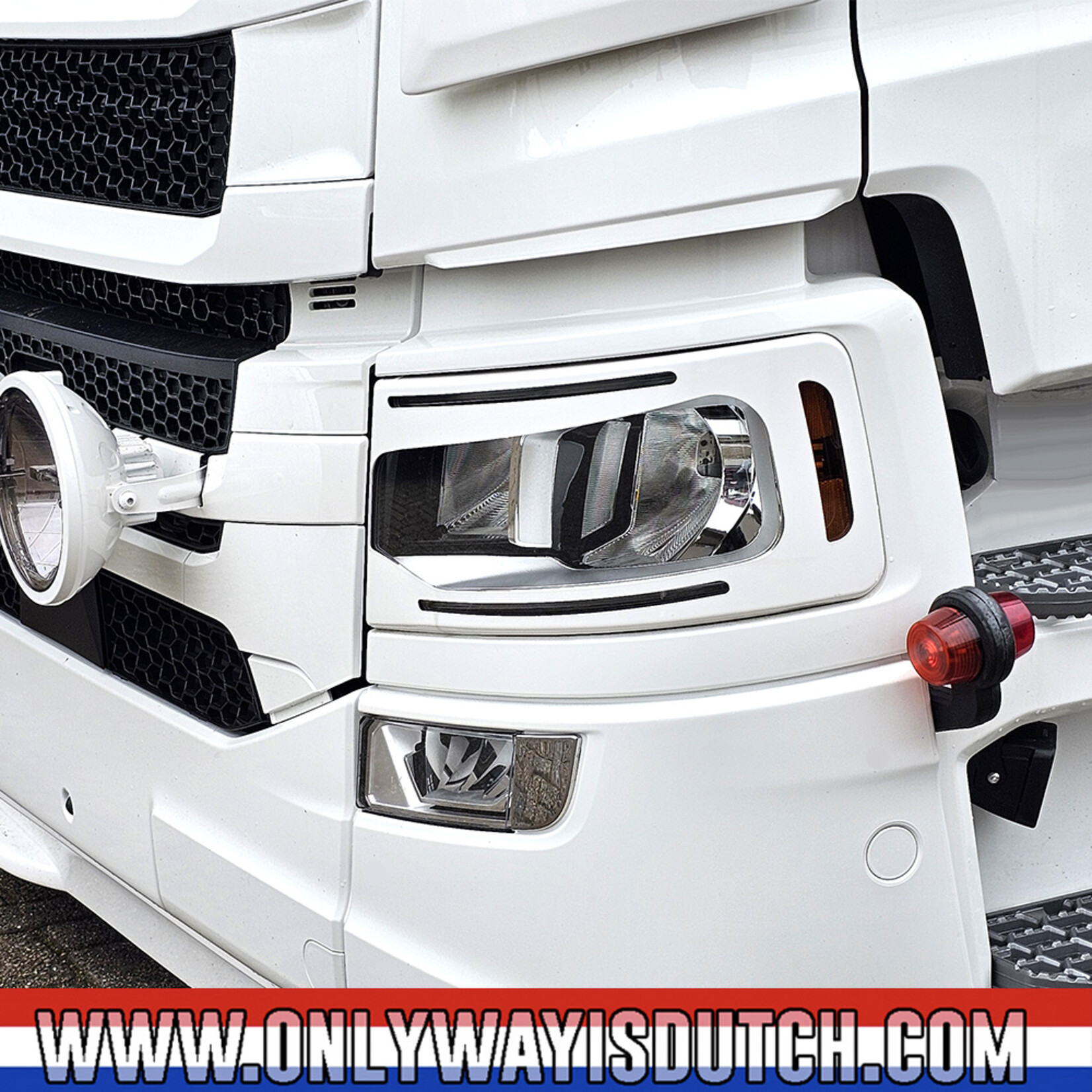 ONLY WAY IS DUTCH Headlight Cover Scania Next Gen