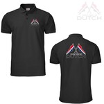 ONLY WAY IS DUTCH Polo Shirt OWID Vlag Zwart