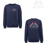 ONLY WAY IS DUTCH Sweater OWID Vlag - Navy Blauw