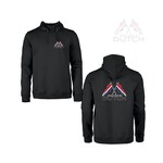 ONLY WAY IS DUTCH Hooded Sweater OWID Flag - Black