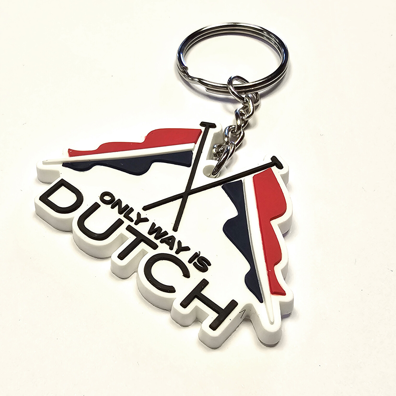 ONLY WAY IS DUTCH Keychain Hand Logo