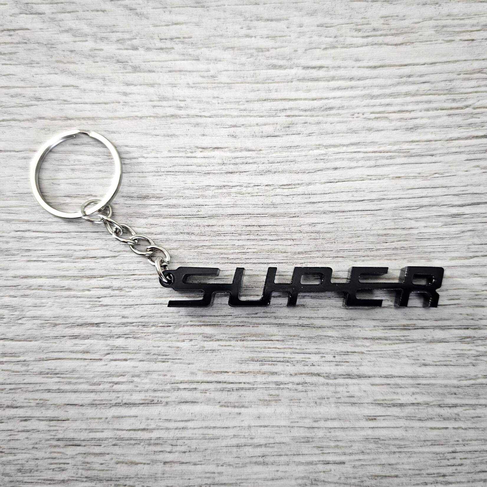 ONLY WAY IS DUTCH Keychain SUPER logo black