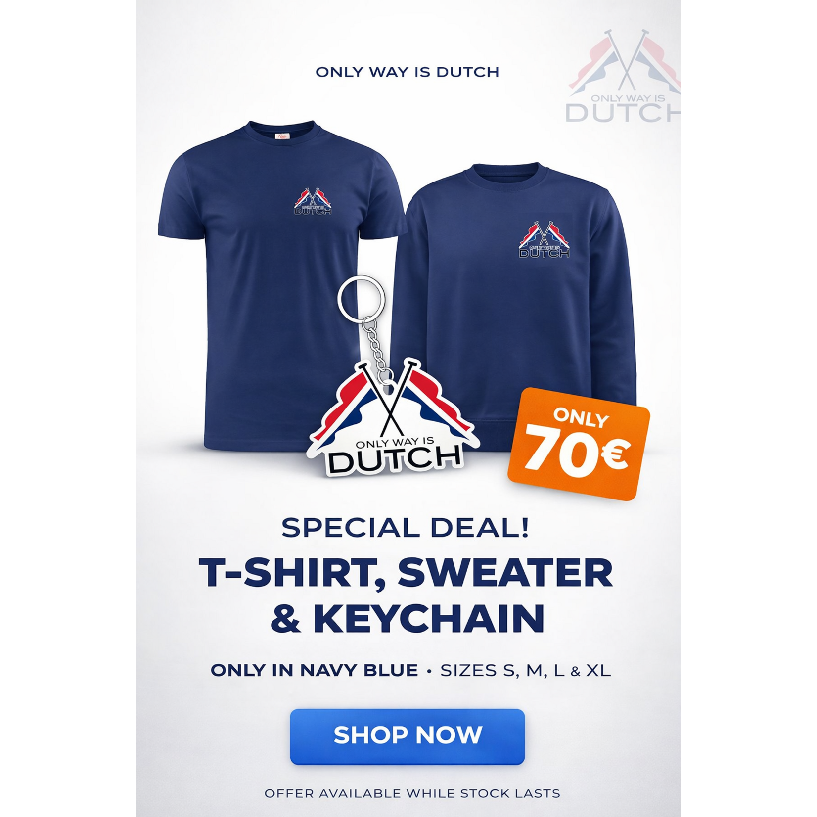 ONLY WAY IS DUTCH OWID Package Deal  - Navy Blue