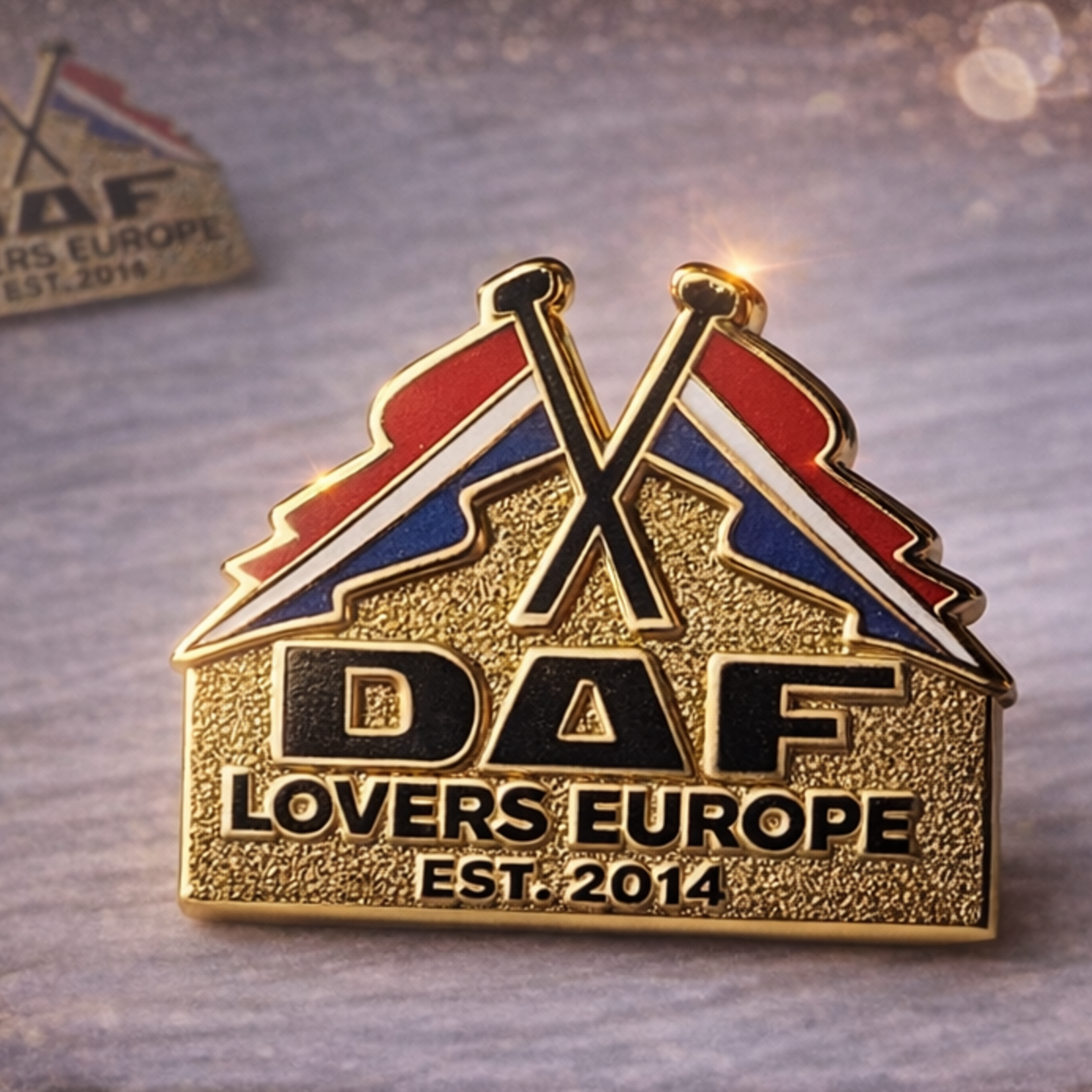 ONLY WAY IS DUTCH DAF Lover Europe Pin