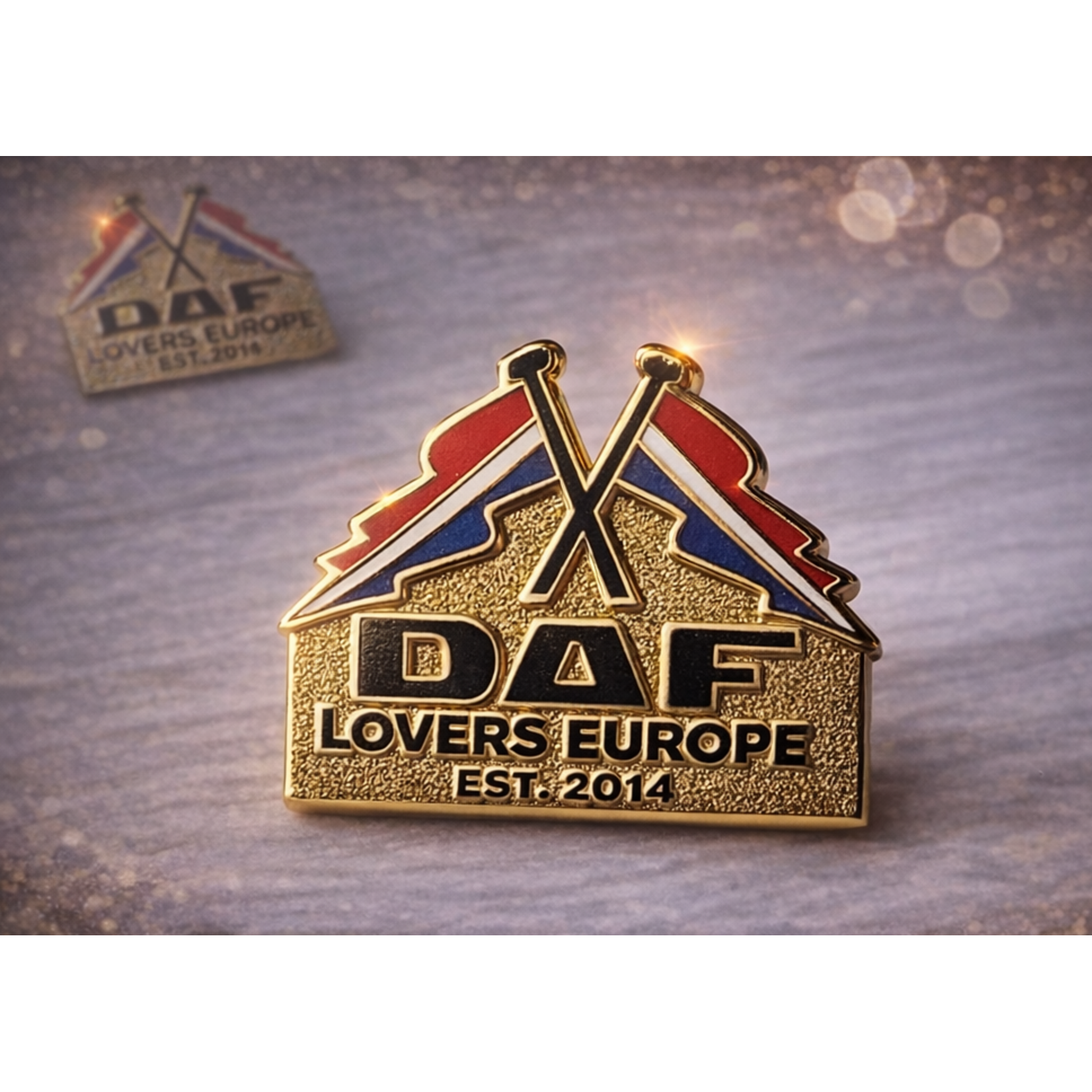 ONLY WAY IS DUTCH DAF Lover Europe Pin
