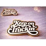 ONLY WAY IS DUTCH Only Way Is Dutch Pin - Keep on Trucking