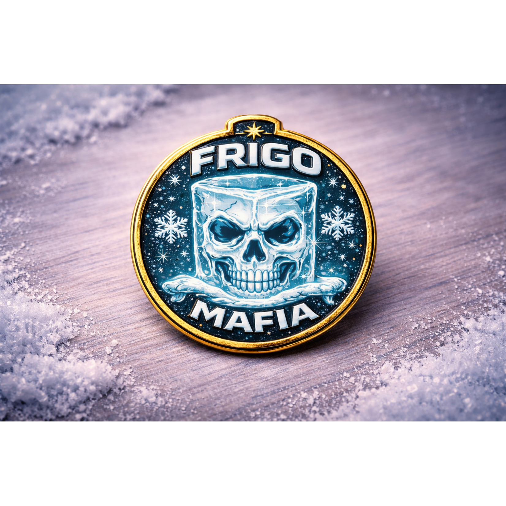 ONLY WAY IS DUTCH Only Way Is Dutch Pin -  Frigo Mafia  Skull