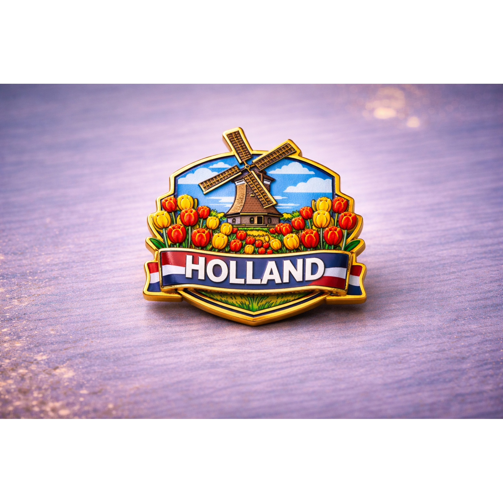 ONLY WAY IS DUTCH Only Way Is Dutch Pin - Holland Windmill