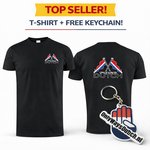 ONLY WAY IS DUTCH T-Shirt  OWID Vlag Zwart