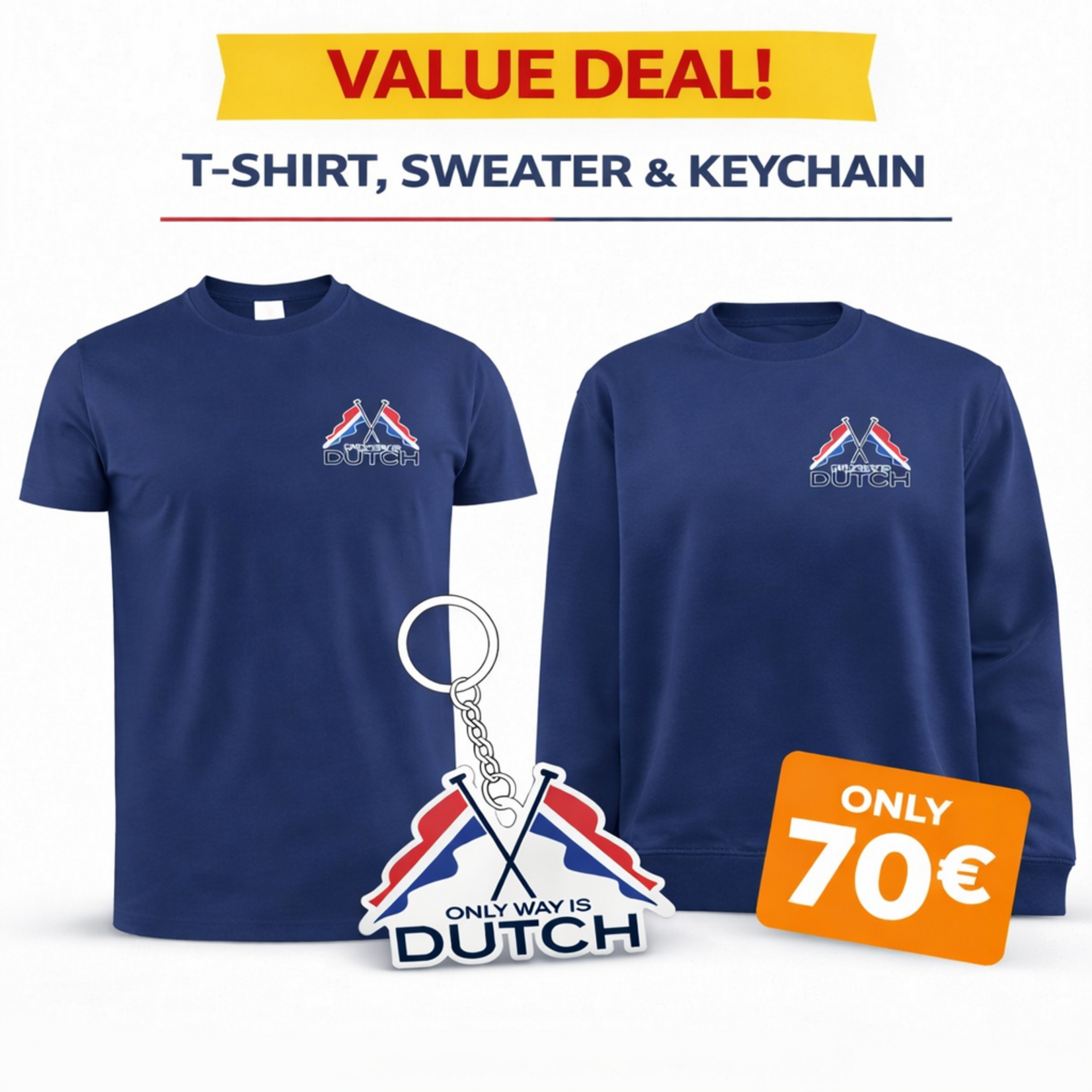 ONLY WAY IS DUTCH OWID Package Deal  - Navy Blue