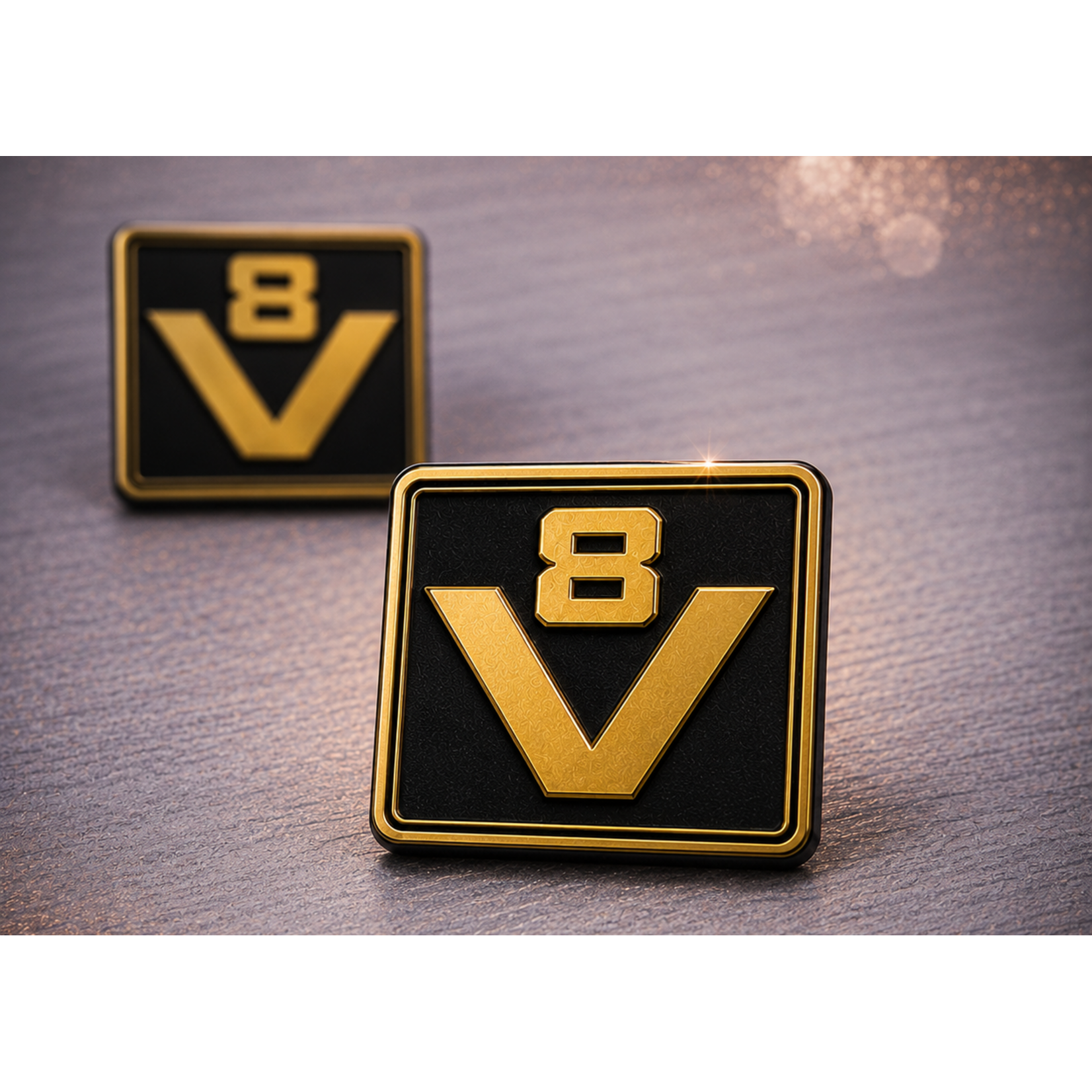 ONLY WAY IS DUTCH Only Way Is Dutch Pin - V8 Logo