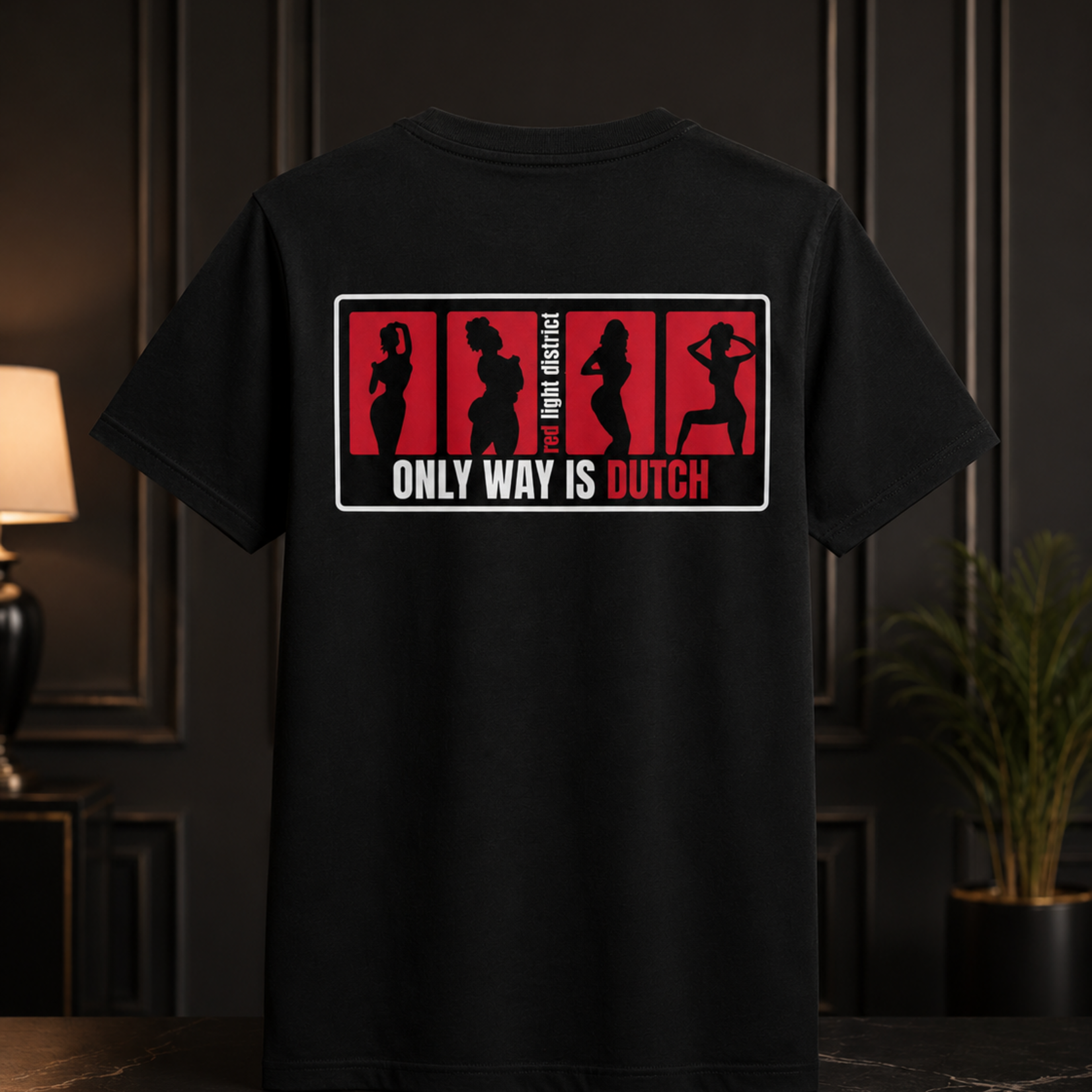 ONLY WAY IS DUTCH Only Way Is Dutch T-Shirt - Red Light District
