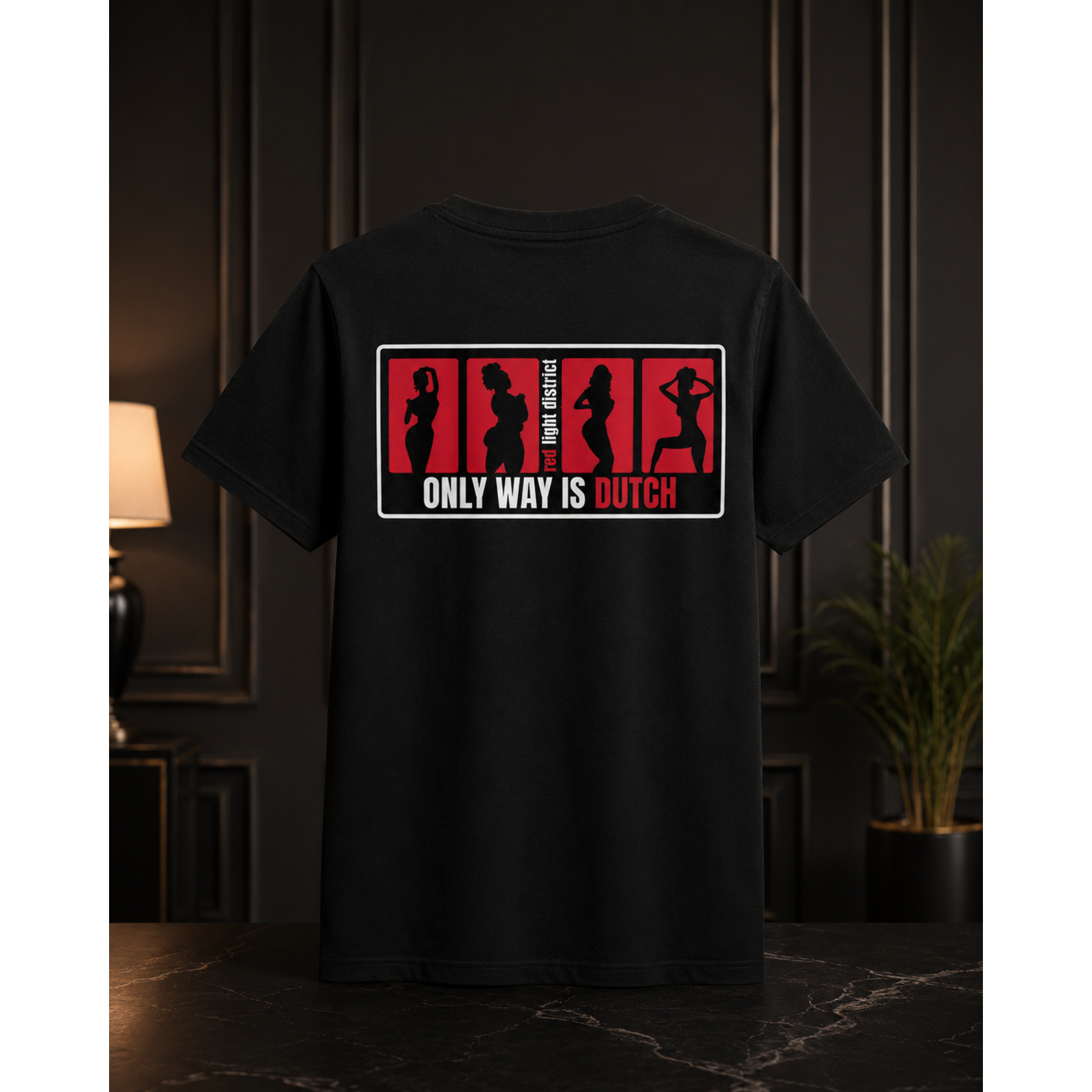 ONLY WAY IS DUTCH Only Way Is Dutch T-Shirt - Red Light District