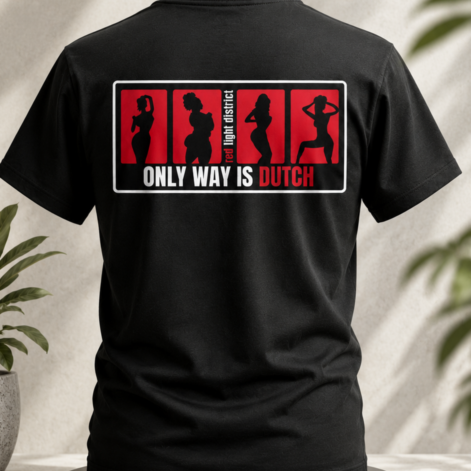 ONLY WAY IS DUTCH Only Way Is Dutch T-Shirt - Red Light District