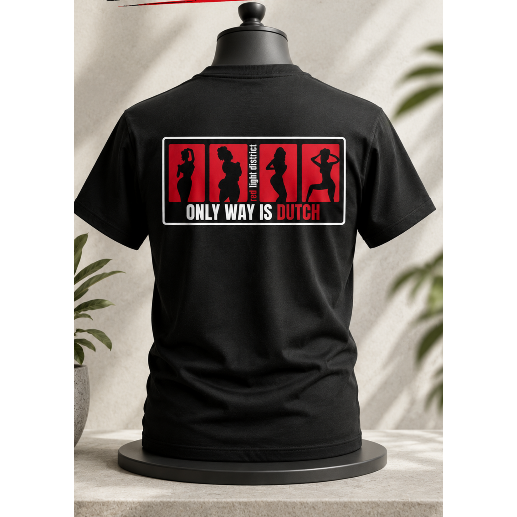 ONLY WAY IS DUTCH Only Way Is Dutch T-Shirt - Red Light District