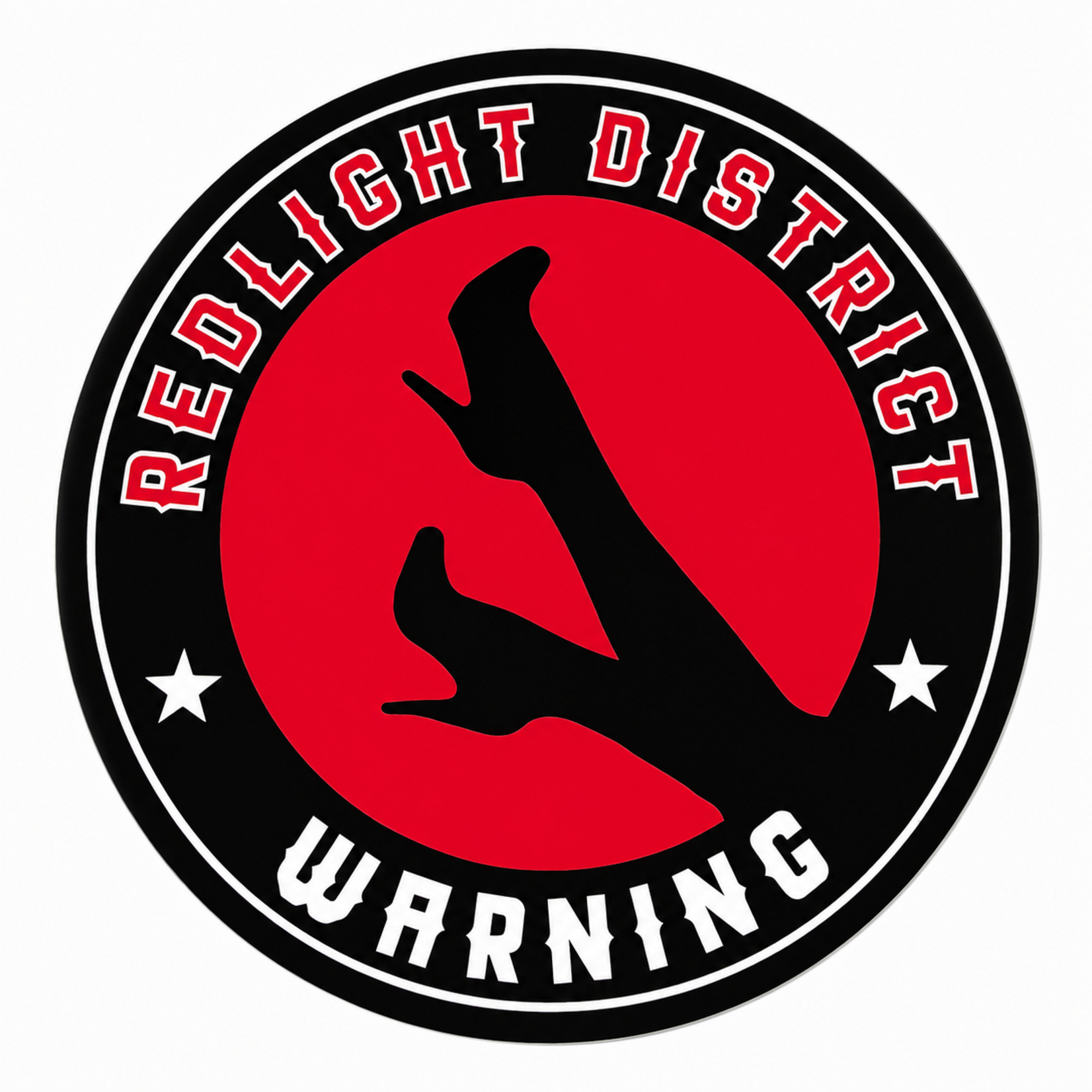ONLY WAY IS DUTCH Only Way Is Dutch Sticker - Red Light District