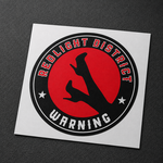 ONLY WAY IS DUTCH Only Way Is Dutch Sticker - Red Light District