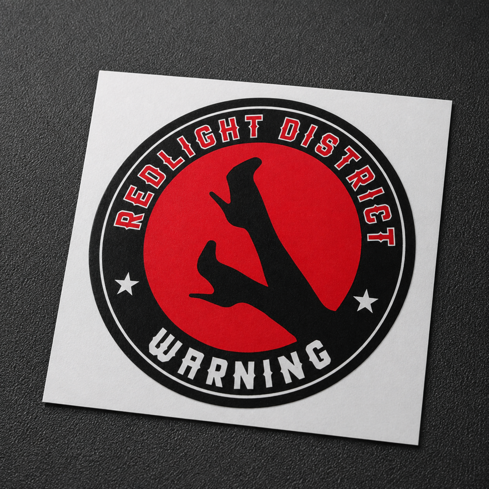 ONLY WAY IS DUTCH Only Way Is Dutch Sticker - Red Light District