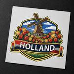 ONLY WAY IS DUTCH Only Way Is Dutch Sticker -  Holland