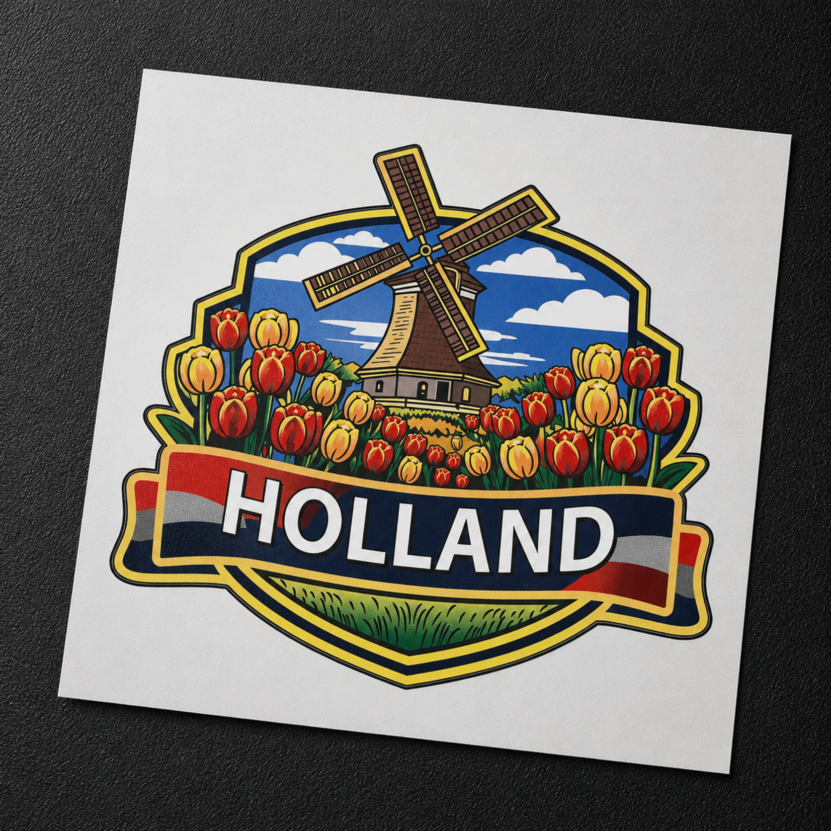 ONLY WAY IS DUTCH Only Way Is Dutch Sticker -  Holland