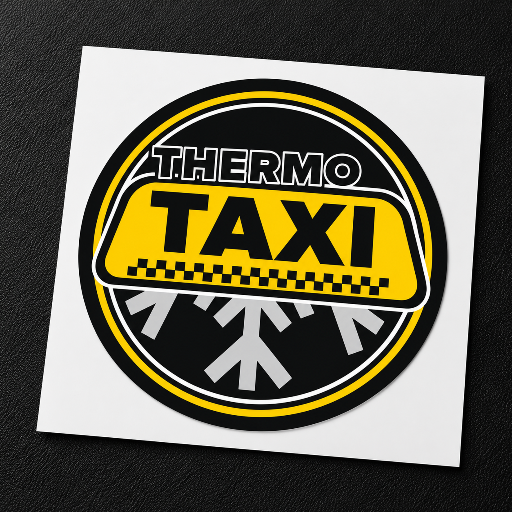 ONLY WAY IS DUTCH Only Way Is Dutch Sticker - Thermo Taxi
