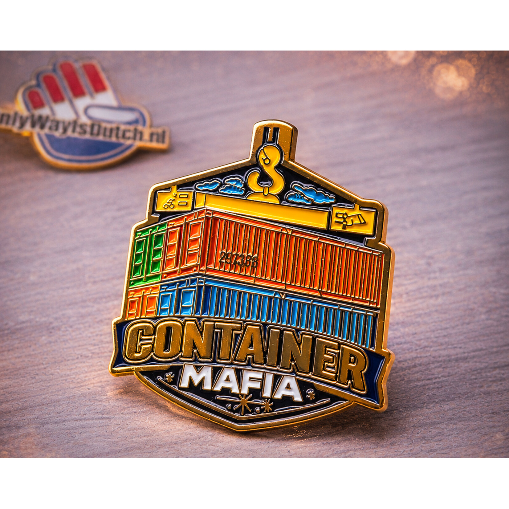 ONLY WAY IS DUTCH Only Way Is Dutch Pin -  Container Mafia