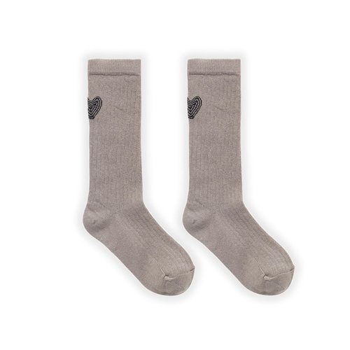 sproet & sprout High socks heart mud sproet & sprout High socks heart mud