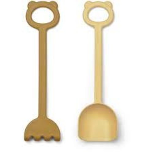 liewood Hilda shovel & rake Jojoba/golden caramel mix liewood Hilda shovel & rake Jojoba/golden caramel mix