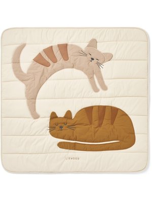 liewood Glenn activity blanket Cat/ Apple mix