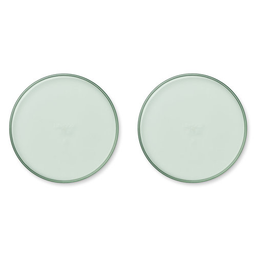 liewood Uma plate 2-pack Peppermint