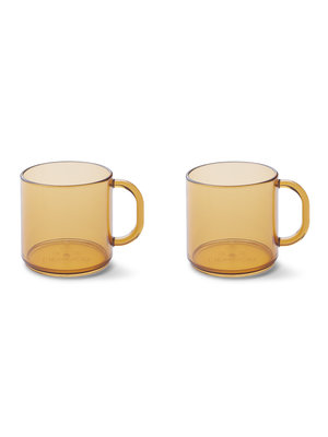 liewood Tomo cup 2-pack Mustard