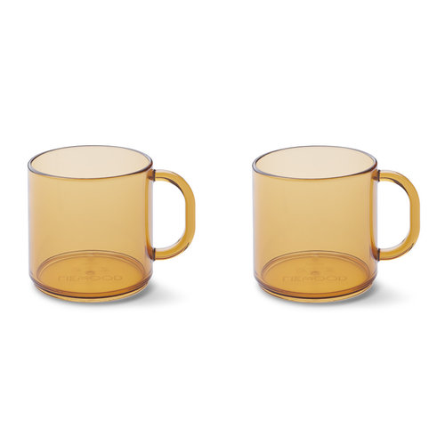 liewood Tomo cup 2-pack Mustard