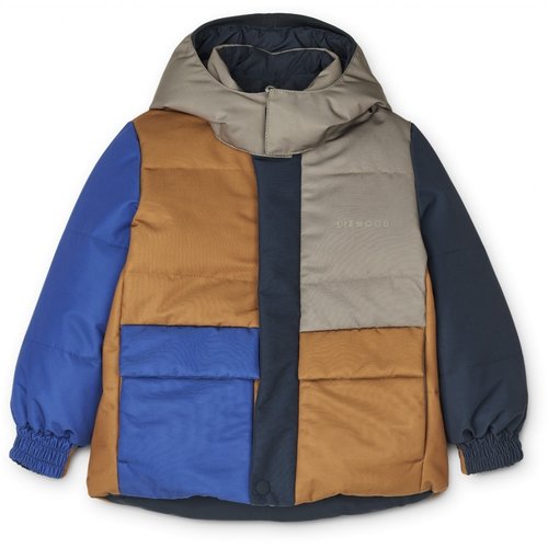 liewood Paloma puffer jacket Colour block / Surf blue multi mix liewood Paloma puffer jacket Colour block / Surf blue multi mix