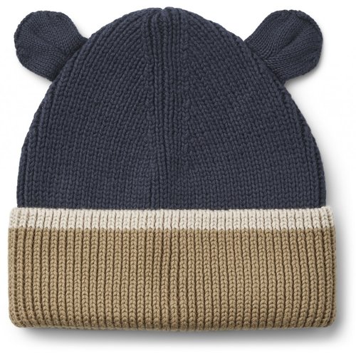 liewood Gina beanie Midnight navy / oat mix liewood Gina beanie Midnight navy / oat mix