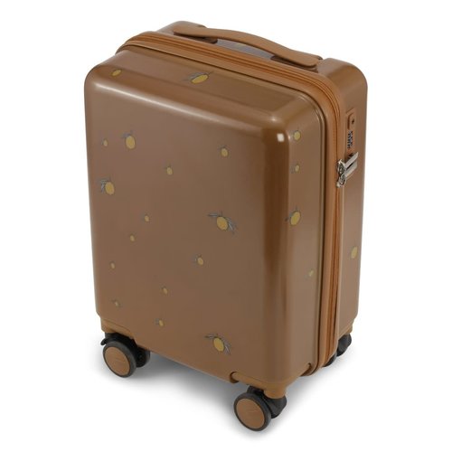 Konges slojd TRACEL SUITCASE LEMON BROWN Konges slojd TRACEL SUITCASE LEMON BROWN