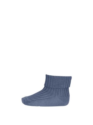 mp denmark Cotton rib baby socks Stone Blue