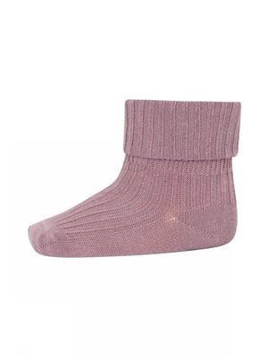 mp denmark Cotton rib socks Elderberry