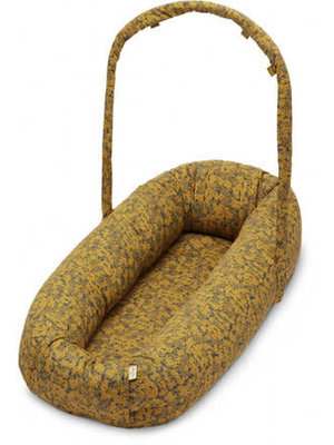 konges slojd Baby nest new winter leaves mustard