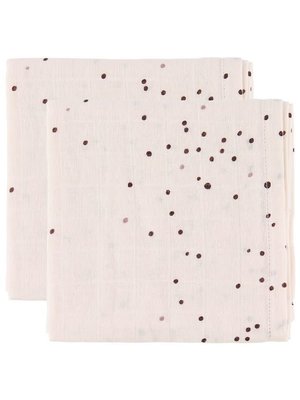 done by deer Swaddle, 2-pack, Dreamy dots, powder