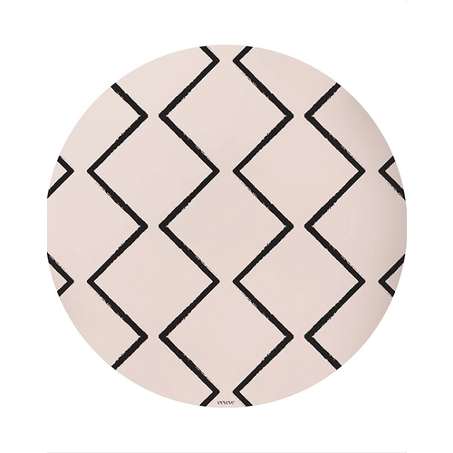 eeveve Beni - Ecru | Round floor mat eeveve Beni - Ecru | Round floor mat