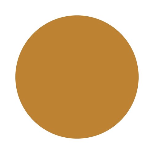 eeveve Mustard | Round floor mat eeveve Mustard | Round floor mat