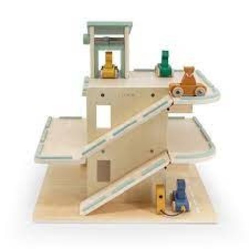 Trixie baby Houten garage met accessoires Trixie baby Houten garage met accessoires