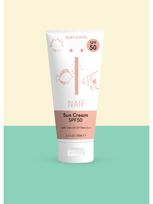 naif sunscreen baby & kids crème SPF50  | 200 ml