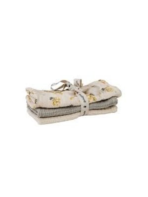 garbo & friends Mimosa muslin burp cloth 3pcs