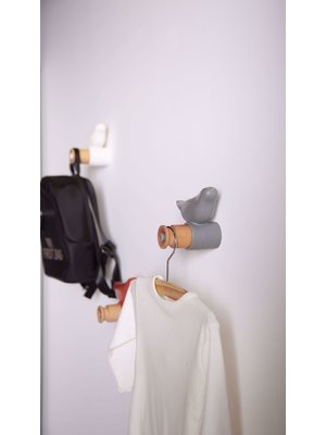 childhome Bird Hook grey