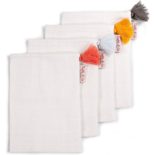 childhome WASHANDJES TETRA SET 2 POMPOM