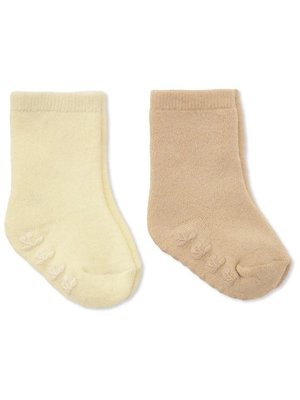 konges slojd 2-pack terry socks - afterglow/smoke