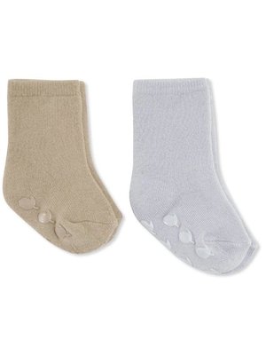 konges slojd 2-pack terry socks - oxford/pearl blue