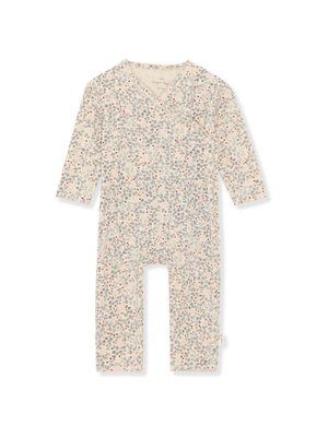 konges slojd basic newborn onesie - rose hip blue