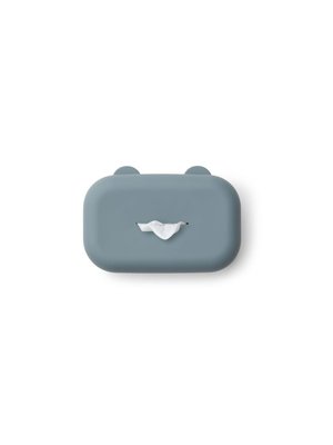 liewood Emi Wet Wipes Cover - Whale blue